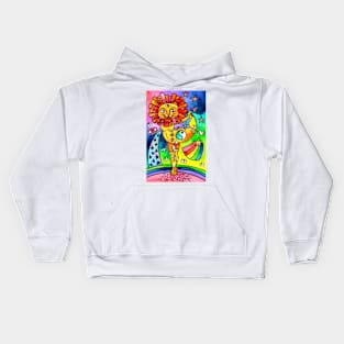 Lion Grounding Power Kids Hoodie